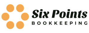 Six Points Bookkeeping Logo Black-2